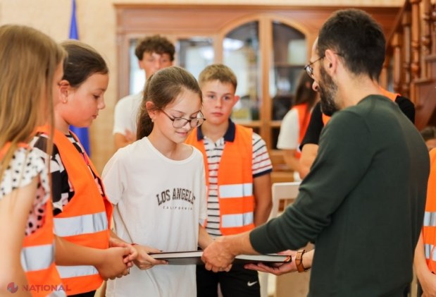Elevi moldoveni și profesori britanici, vizită deosebită la Președinția Republicii Moldova în cadrul programului 
