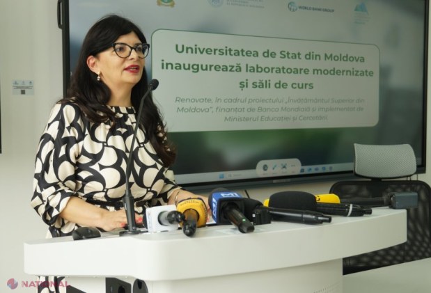 Universitatea de Stat din Moldova modernizată cu 7,4 milioane euro: noi laboratoare și condiții de studiu europene pentru studenți și profesori