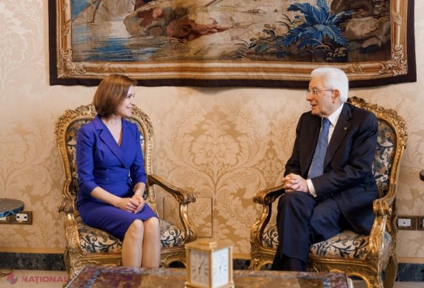 Maia Sandu, discuții importante la Roma cu președintele Italiei: sprijin consolidat pentru parcursul european al Moldovei și noi acorduri bilaterale aprobate