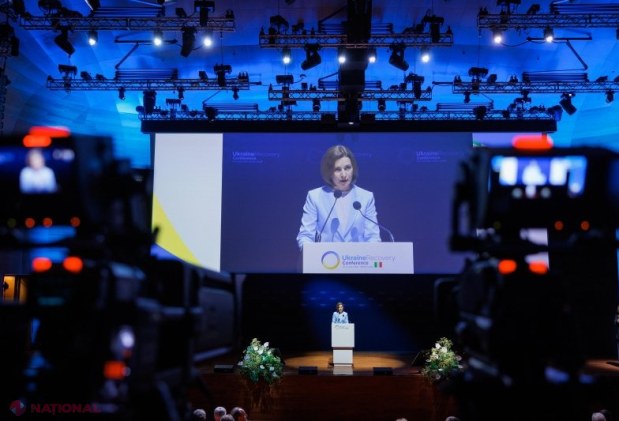 Maia Sandu: Republica Moldova, esențială pentru reconstruirea Ucrainei și bunăstarea regiunii