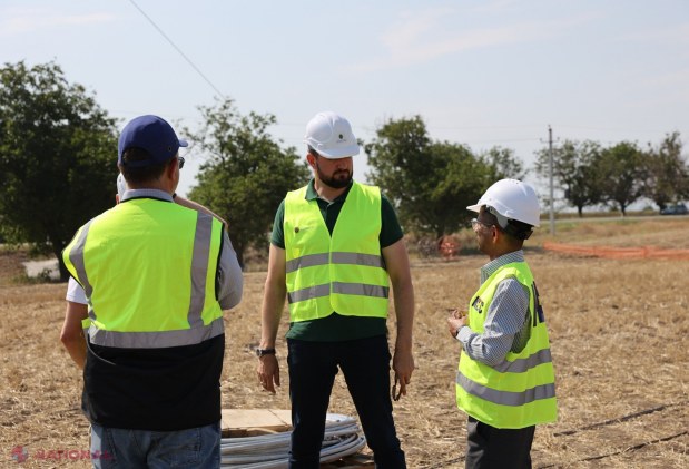 Lucrările la linia electrică Vulcănești–Chișinău ating pragul de 76% și continuă să avanseze