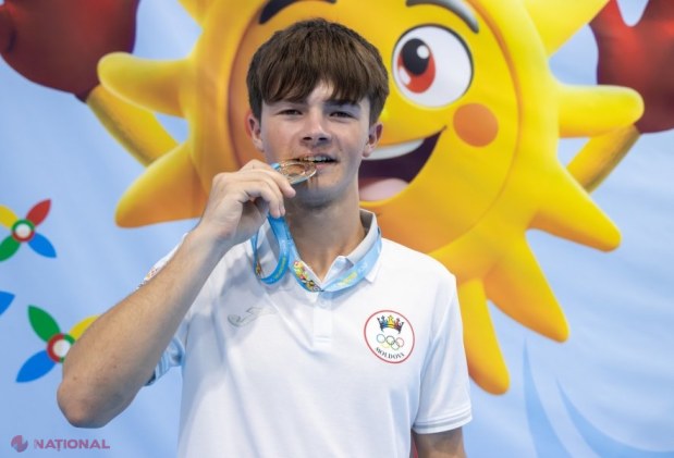 Aur pentru Moldova la Festivalul Olimpic al Tineretului European 2025: Climentii Ursu strălucește la proba de tir