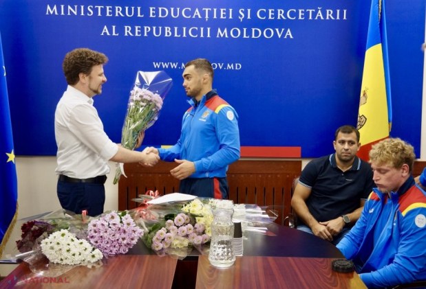 Sportivii moldoveni, apreciați de ministrul Dan Perciun pentru excelența la Jocurile Mondiale Universitare