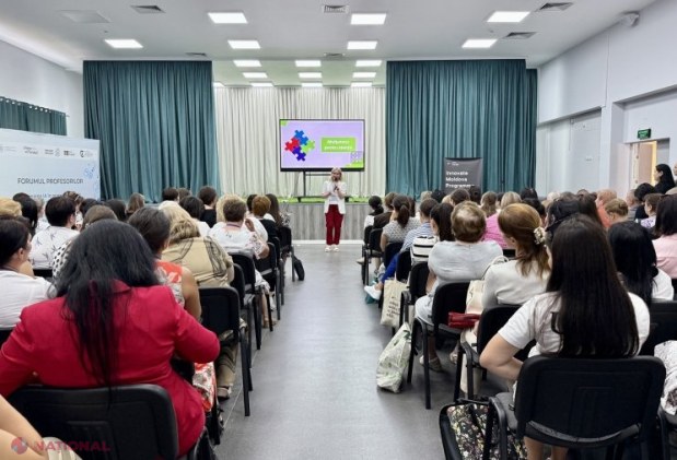 Profesorii moldoveni adoptă inteligența artificială pentru a revoluționa educația viitorului în cadrul Forumului Național