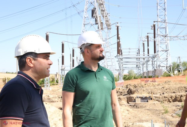 Avans important la linia de interconexiune Vulcănești–Chișinău: peste 22% din conductoare întinse și 93% din fundații finalizate