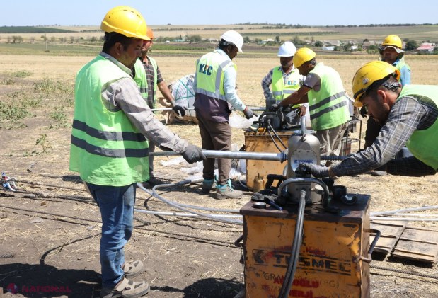 Avans important la linia de interconexiune Vulcănești–Chișinău: peste 22% din conductoare întinse și 93% din fundații finalizate