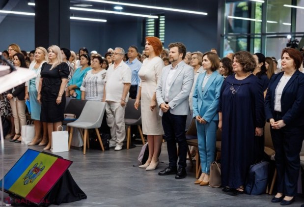 Maia Sandu subliniază importanța educației la Forumul Național al cadrelor didactice din Chișinău