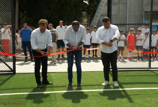 Noul complex sportiv de milioane inaugurat la Chișinău: un pas înainte pentru fotbalul moldovenesc