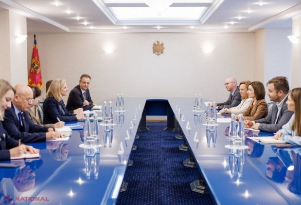 Maia Sandu discută cu ministrul austriac despre sprijinul european și securitatea regională la Chișinău