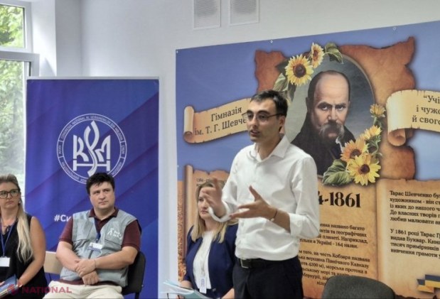 Gimnaziul „Taras Șevcenko” din Chișinău sprijină integrarea elevilor ucraineni prin Ziua Ușilor Deschise