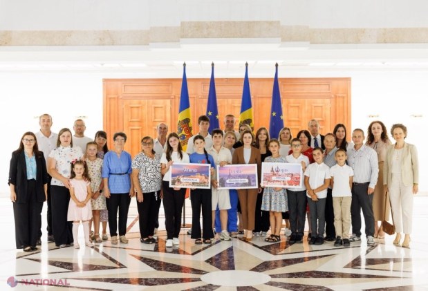 Familii din Moldova premiate pentru creativitate: excursii europene în cadrul concursului „EU & bunicii mei”
