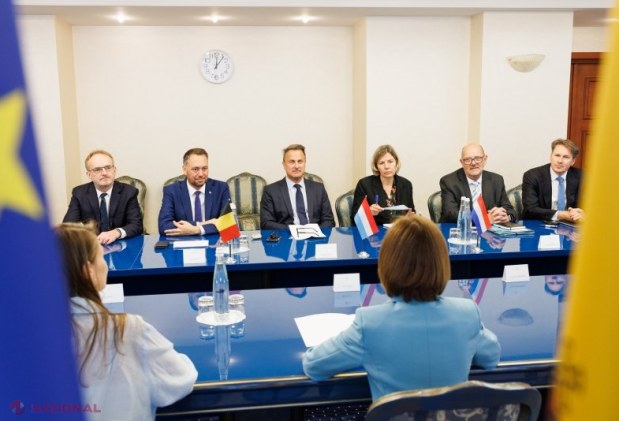 Maia Sandu, întâlnire importantă cu oficiali Benelux pentru sprijinirea aderării Moldovei la UE