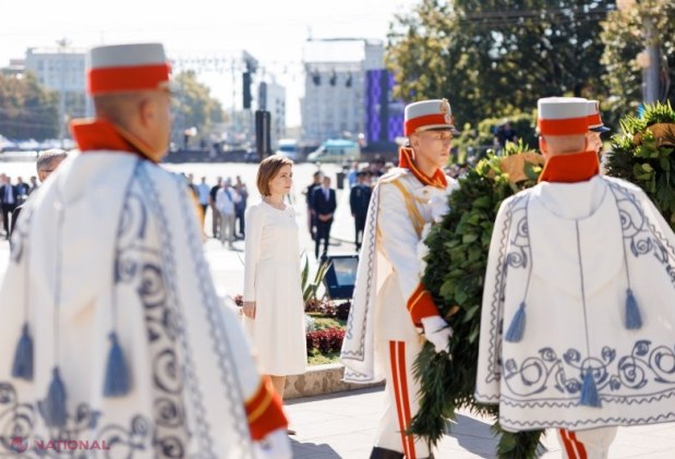 Maia Sandu: „Moldova este liberă prin acțiunile fiecăruia dintre noi” – sărbătorirea Zilei Independenței cu lideri internaționali la Chișinău.