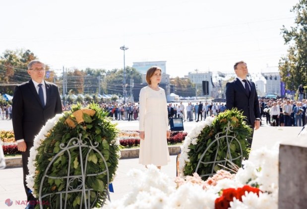 Maia Sandu: „Moldova este liberă prin acțiunile fiecăruia dintre noi” – sărbătorirea Zilei Independenței cu lideri internaționali la Chișinău.