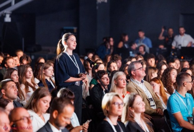 Maia Sandu la Moldova Youth Forum 2025: Tinerii, esențiali pentru viitorul Republicii Moldova și integrarea în UE