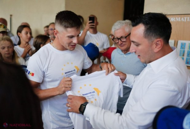Vizită importantă la Școala de Caiac-Canoe din Chișinău: Comisarul European Glenn Micallef discută cu tineri campioni și donează echipamente noi