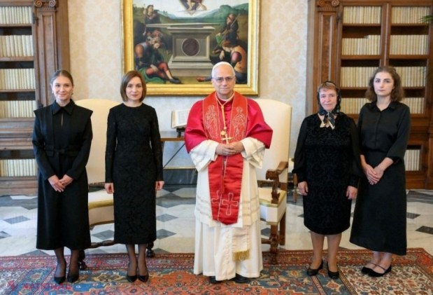 Maia Sandu, întâlnire de importanță majoră cu Papa Leon al XIV-lea la Sfântul Scaun