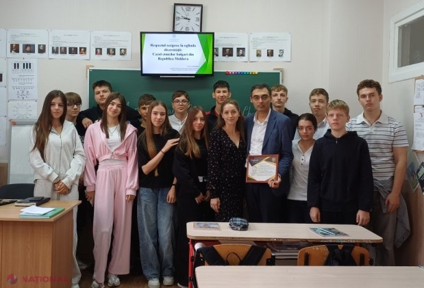 Elevii de la Gimnaziul nr. 53 din Chișinău au învățat lecția diversității și a respectului interetnic