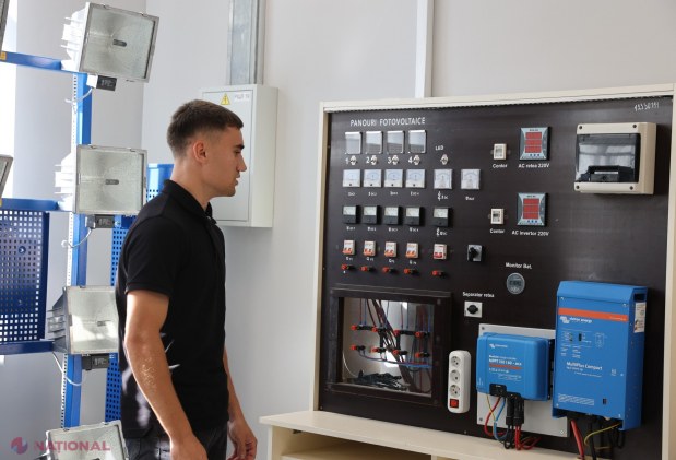 Centrul de Excelență în Energetică și Electronică din Chișinău, revitalizat cu sprijin european: Nou laborator pentru viitorii experți în energii regenerabile