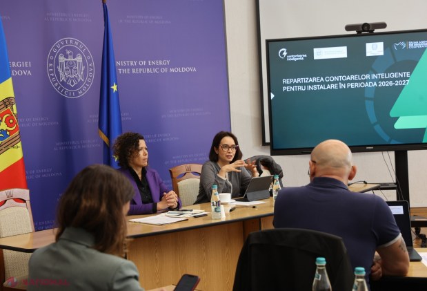 Ministerul Energiei și PNUD Moldova organizează reuniune pentru monitorizarea programului de contoare inteligente