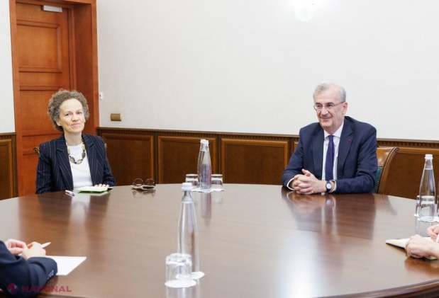 Maia Sandu discută la Chișinău cu guvernatorul Băncii Franței și liderul partidului lui Macron despre sprijinul pentru Moldova