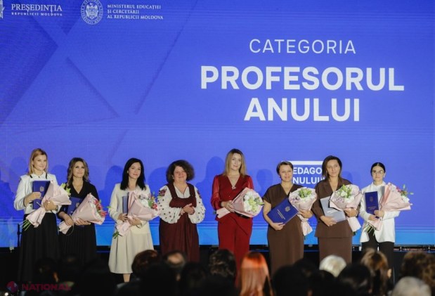 Ministerul Educației celebrează excelența: laureații concursului „Pedagogul anului 2025” recompensați pentru dedicație și profesionalism