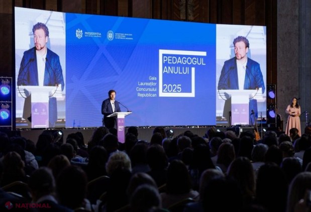 Maia Sandu onorează excelența în educație la Gala „Pedagogul Anului 2025” și subliniază rolul școlarilor în viitorul european al Moldovei