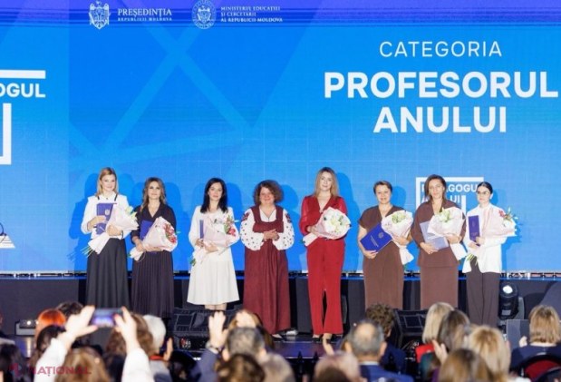Maia Sandu onorează excelența în educație la Gala „Pedagogul Anului 2025” și subliniază rolul școlarilor în viitorul european al Moldovei