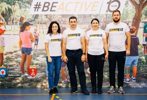 Comunitatea din Nimoreni se unește în spiritul sportului la #BeActive Village