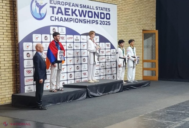 Moldova triumfă cu șapte medalii la Campionatul European de Taekwondo pentru țările mici