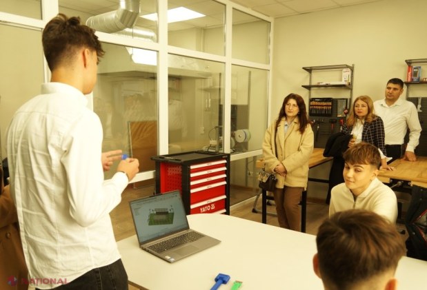 Elevii din Peresecina descoperă tehnologiile viitorului: FabLab-ul revoluționează educația la Liceul „Alexandru Donici” din Orhei