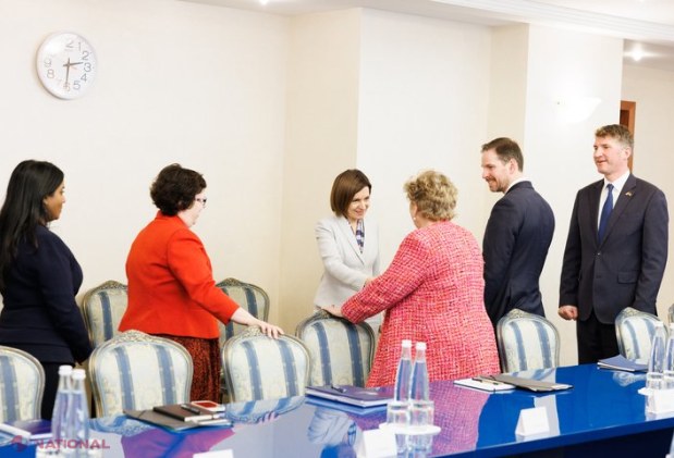 Maia Sandu discută cu delegația britanică despre securitatea și reziliența Moldovei în fața dezinformării și ingerințelor externe