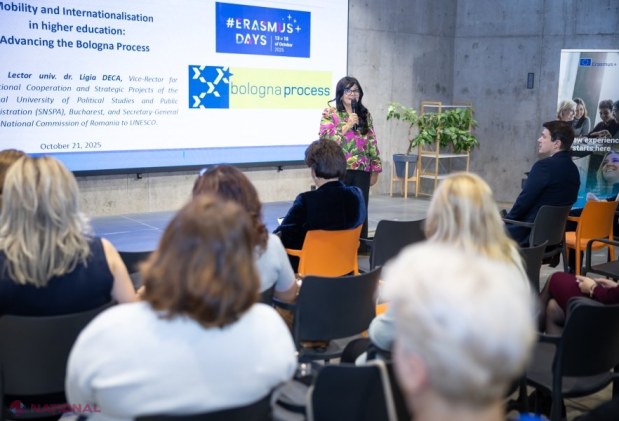 Impuls european pentru învățământul superior din Moldova: seminarul național Erasmus+ și avansarea procesului Bologna
