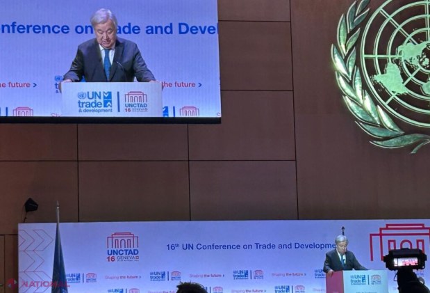 Moldova susține dezvoltarea economică durabilă la Conferința UNCTAD 16 de la Geneva