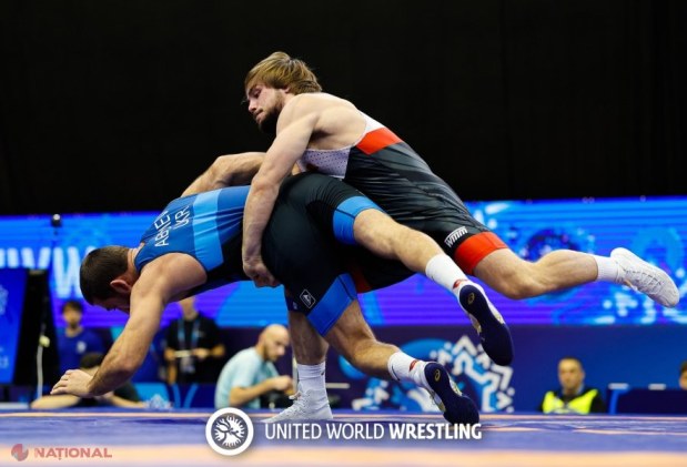Alexandrin Guțu aduce aurul pentru Moldova la Mondialele de Lupte U-23 din Serbia