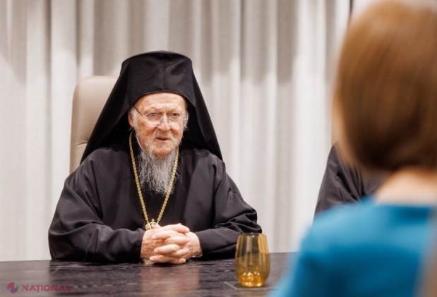 Maia Sandu, întâlnire importantă cu Patriarhul Ecumenic Bartolomeu la București: Dialog despre credință și solidaritate în promovarea păcii