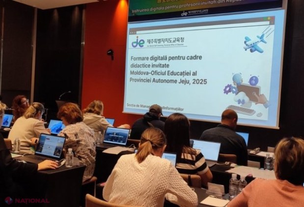 Profesorii din Moldova își perfecționează abilitățile digitale în Coreea de Sud printr-un program de formare inovator