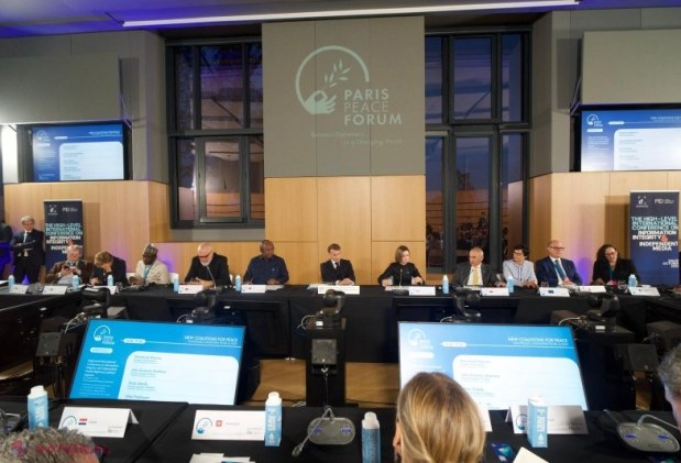 Maia Sandu la Forumul Păcii Paris: Avertisment despre manipularea pe rețelele sociale și amenințările la adresa democrației