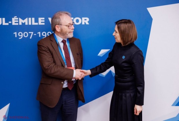 Maia Sandu la Forumul Păcii Paris: Avertisment despre manipularea pe rețelele sociale și amenințările la adresa democrației