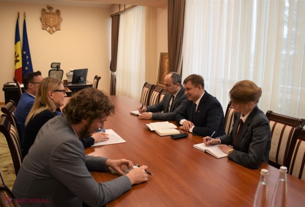 Întâlnire de curtoazie între vicepremierul Chiveri și șefa interimară a Misiunii OSCE în Moldova pentru intensificarea cooperării privind reglementarea transnistreană