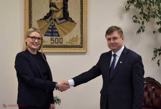 Întâlnire de curtoazie între vicepremierul Chiveri și șefa interimară a Misiunii OSCE în Moldova pentru intensificarea cooperării privind reglementarea transnistreană