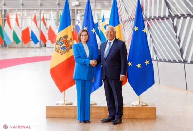 Maia Sandu subliniază progresul Moldovei în drumul spre aderarea la Uniunea Europeană, la Bruxelles