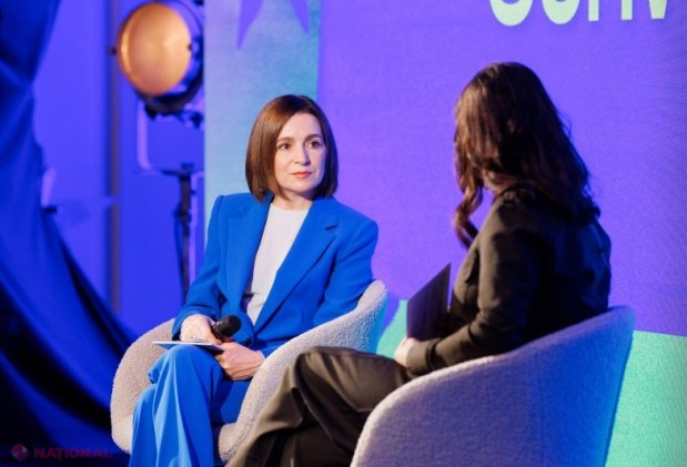 Maia Sandu subliniază progresul Moldovei în drumul spre aderarea la Uniunea Europeană, la Bruxelles