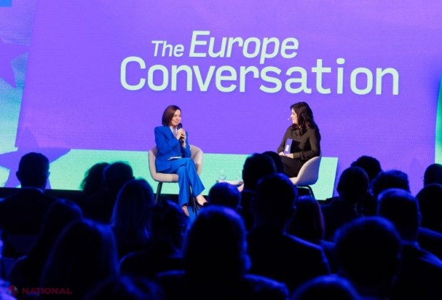 Maia Sandu subliniază progresul Moldovei în drumul spre aderarea la Uniunea Europeană, la Bruxelles
