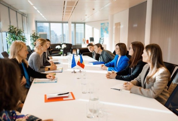 Maia Sandu subliniază progresul Moldovei în drumul spre aderarea la Uniunea Europeană, la Bruxelles