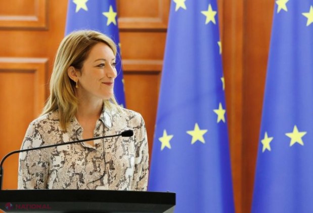 Roberta Metsola, discurs important la ședința solemnă a Parlamentului din Chișinău: „Sunt aici pentru a transmite un mesaj puternic de susținere MOLDOVENILOR - locul R. Moldova este în Europa”