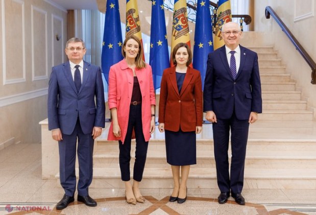 Maia Sandu și Roberta Metsola întăresc colaborarea pentru integrarea europeană a Republicii Moldova