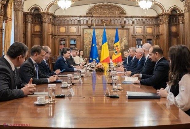 Delegația condusă de premierul Alexandru Munteanu marchează prima vizită externă la București, însoțită de vicepremierul Vladimir Bolea