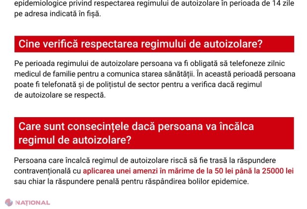 PAS cere ANULAREA regimului de autoizolare timp de 14 zile, pentru moldovenii care revin din statele unde rata de infectare este mică