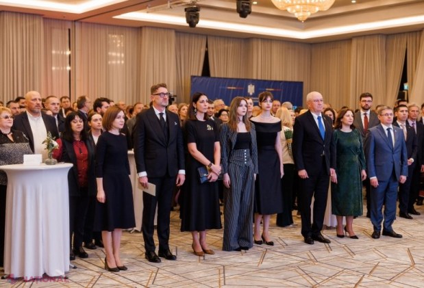 Maia Sandu subliniază importanța sprijinului României pentru Moldova, la recepția de Ziua Națională a României